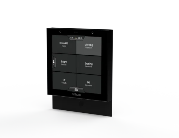 Rithum JBox Adapter Plate Black, w/Black Screws