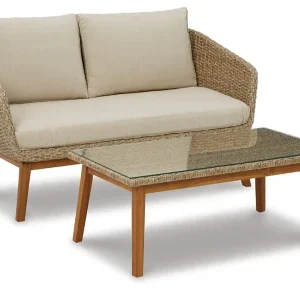Loveseat w/Table (2/CN)