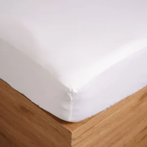 Ambra 600 TC supima cotton fitted sheet 160*200 bright white
