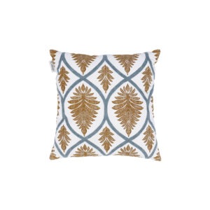 COTTAGE CUSHION YELLOW SPRING FLORAL PRINTED 45x45cm