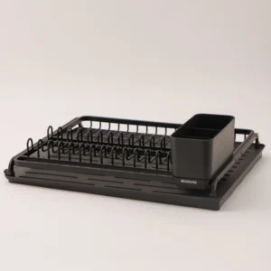 Brabantia dish drying rack dark gray aluminium 49*38.5*14cm