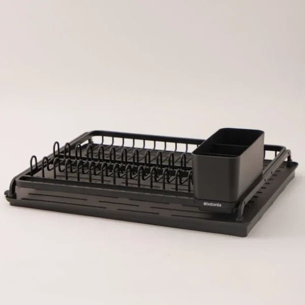 Brabantia dish drying rack dark gray aluminium 49*38.5*14cm