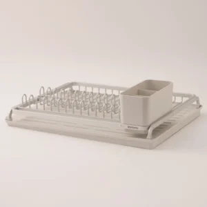 Brabantia dish drying rack light gray aluminium 49*38.5*14cm