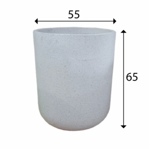 White Terrazzo Indoor/Outdoor Plant Pot